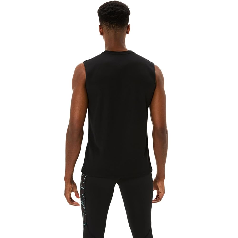 Amazon.co.jp: ASICS Track Practice Graphic Sleeveless Shirt
